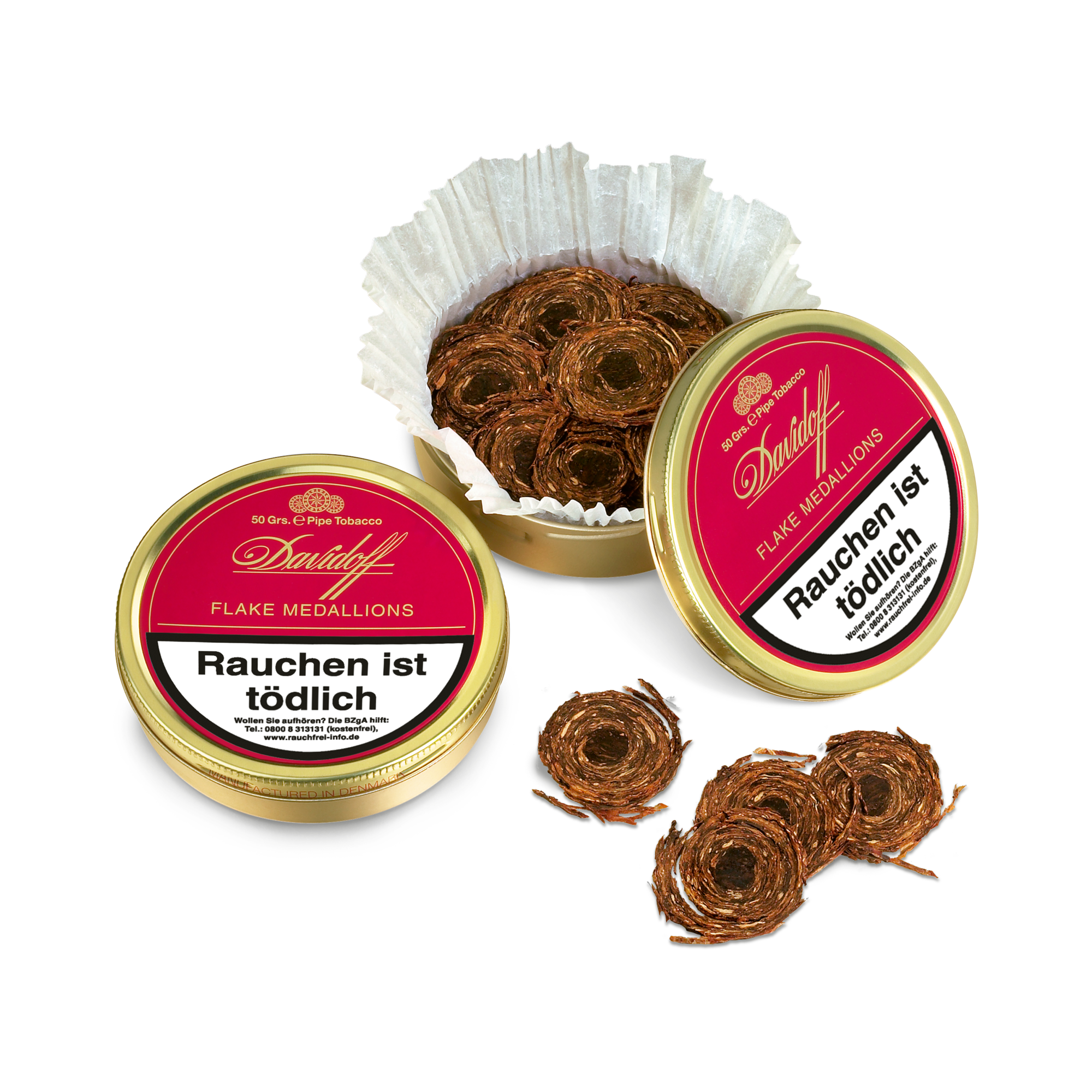 Davidoff Pfeifentabak Flake Medallions 