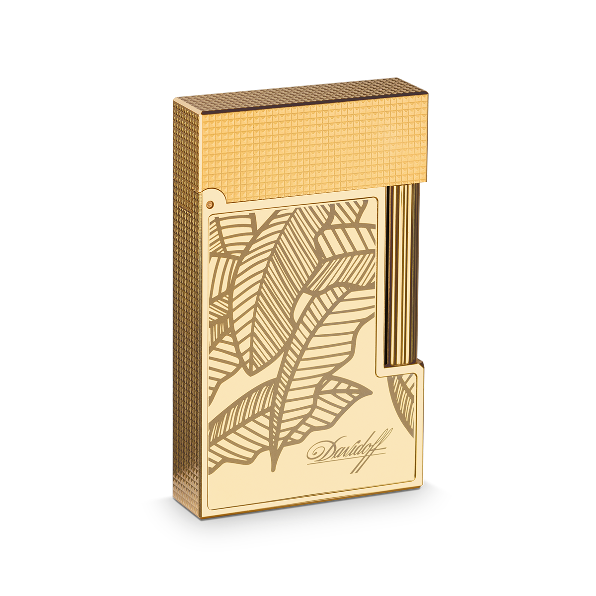 Davidoff Feuerzeug Prestige Leaf Gold 