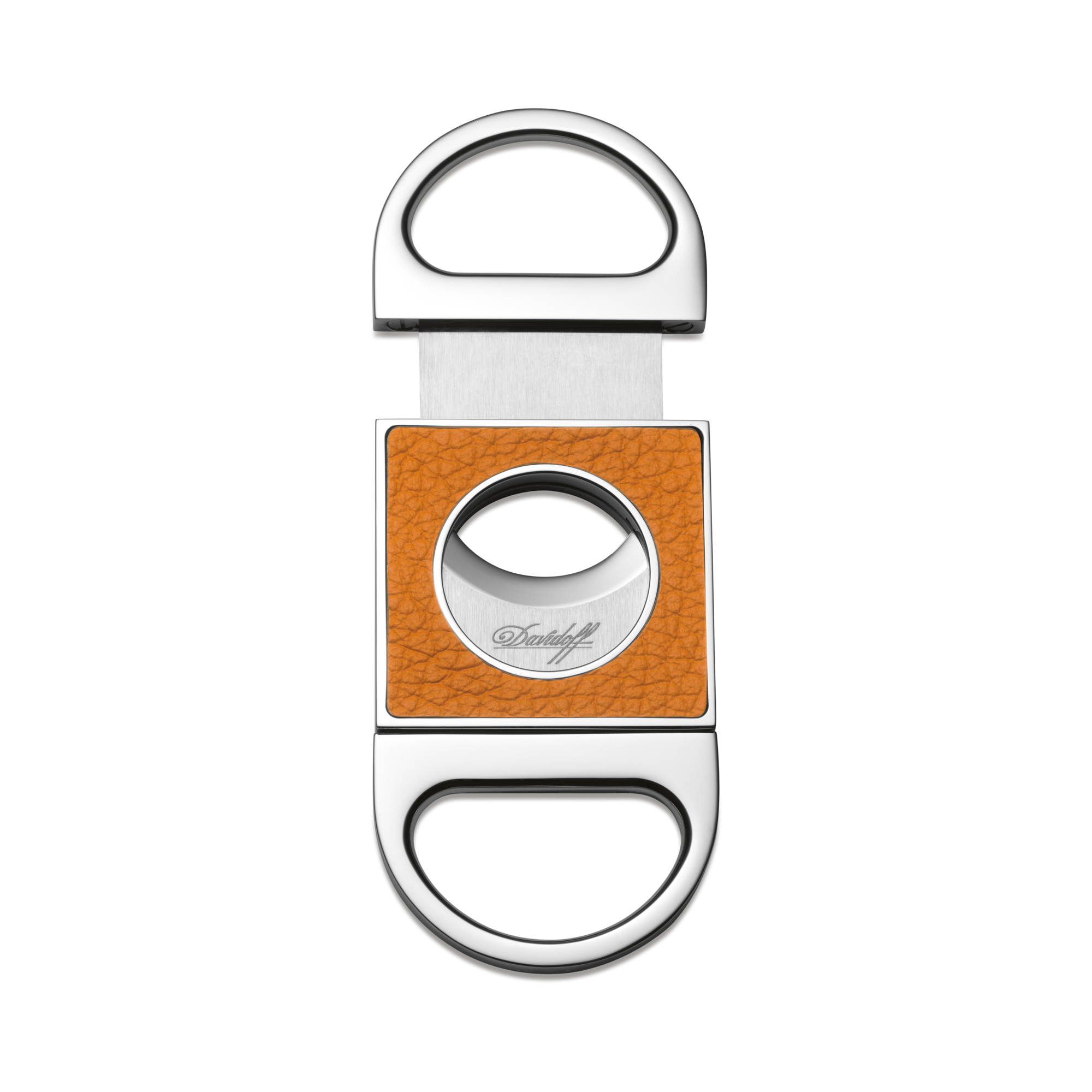 Davidoff Doppelklingen-Cutter Leder safran