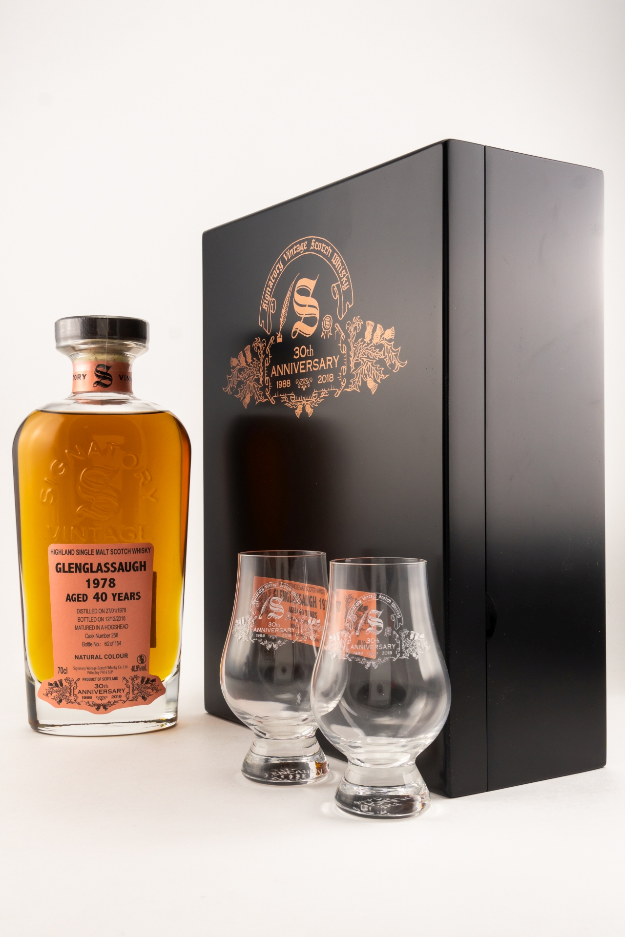 Glenglassaugh Signatory 1978/2018 Whisky 0,7l Nr. 75/154