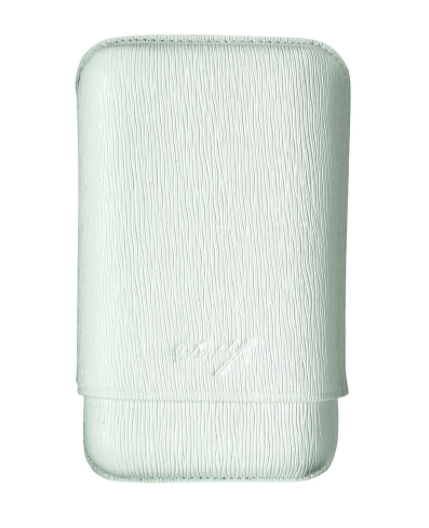 Davidoff Zigarrenetui R-3 Leder weiß