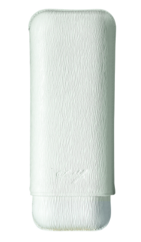 Davidoff Zigarrenetui DC-3 Leder weiß