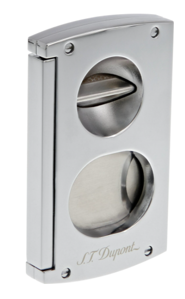 S.T. Dupont Cigar Cutter 2 in 1 Chrom 003418
