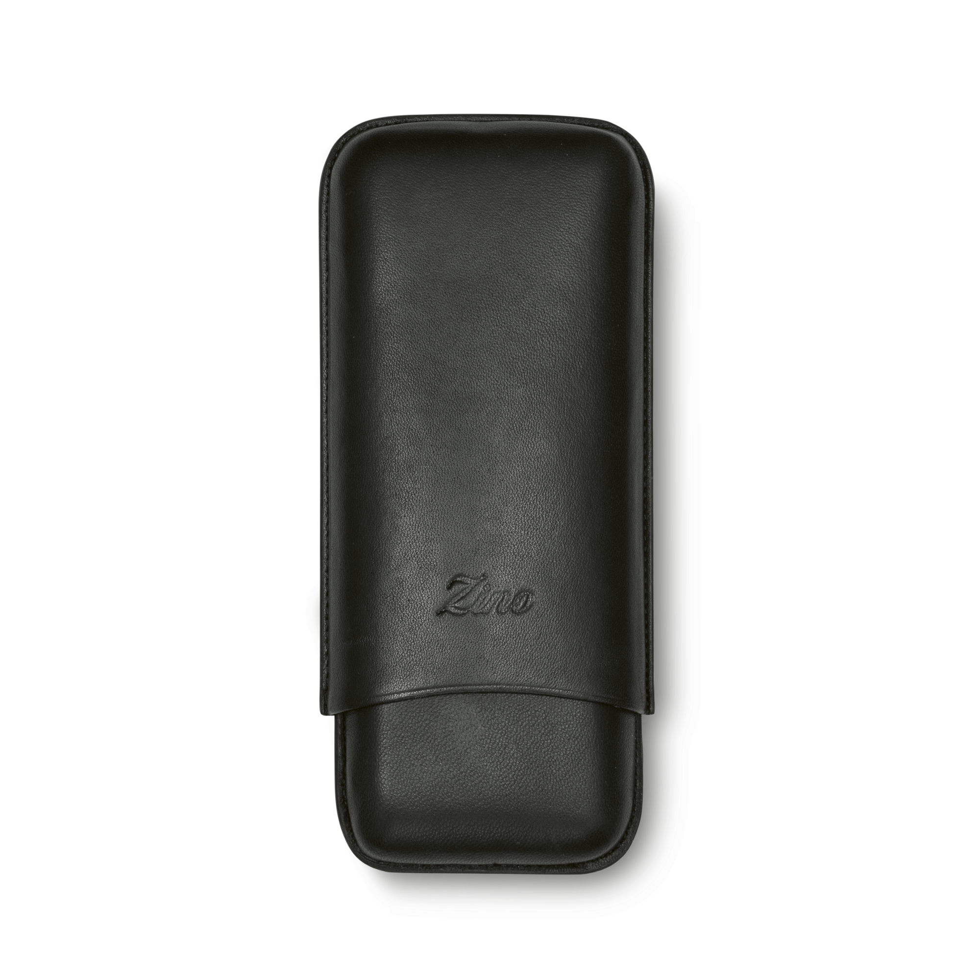 Zino Zigarrenetui R-2 Soft Touch Leder schwarz